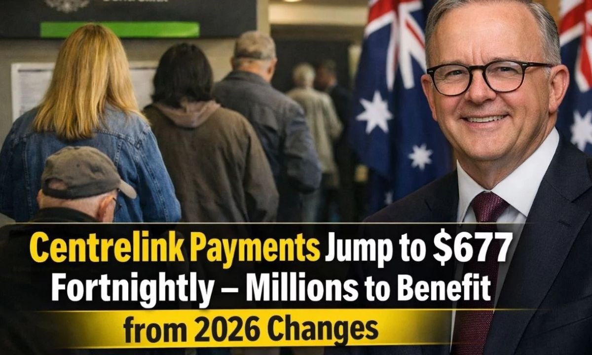 Centrelink Payments Jump to $677 Fortnightly